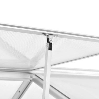 vidaXL Serre Aluminium 421x190x195 cm 15,6 m³