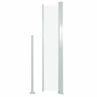 vidaXL Auvent latéral rétractable 160 x 500 cm Crème