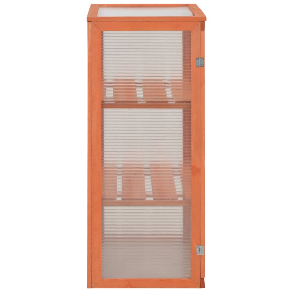 vidaXL Serre Bois 75x47x109 cm