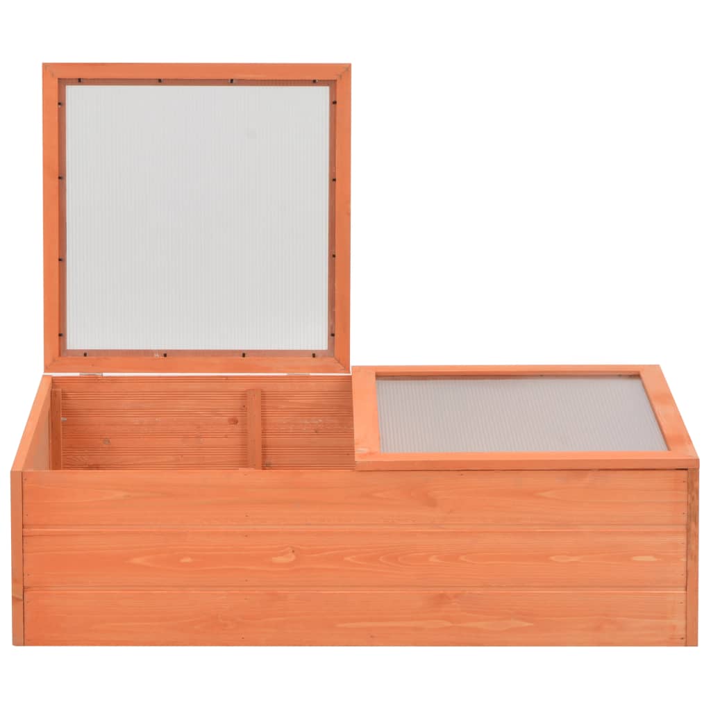 vidaXL Serre Bois 100x50x34 cm