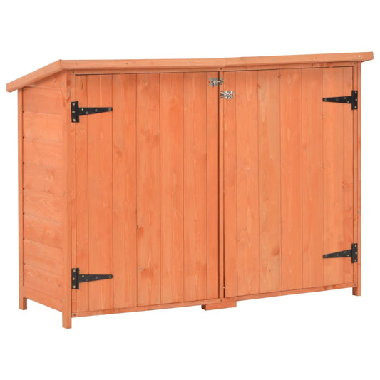 vidaXL Abri de stockage de jardin 120x50x91 cm Bois
