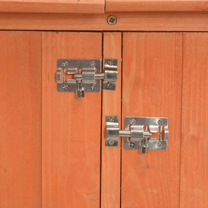 vidaXL Abri de stockage de jardin 120x50x91 cm Bois