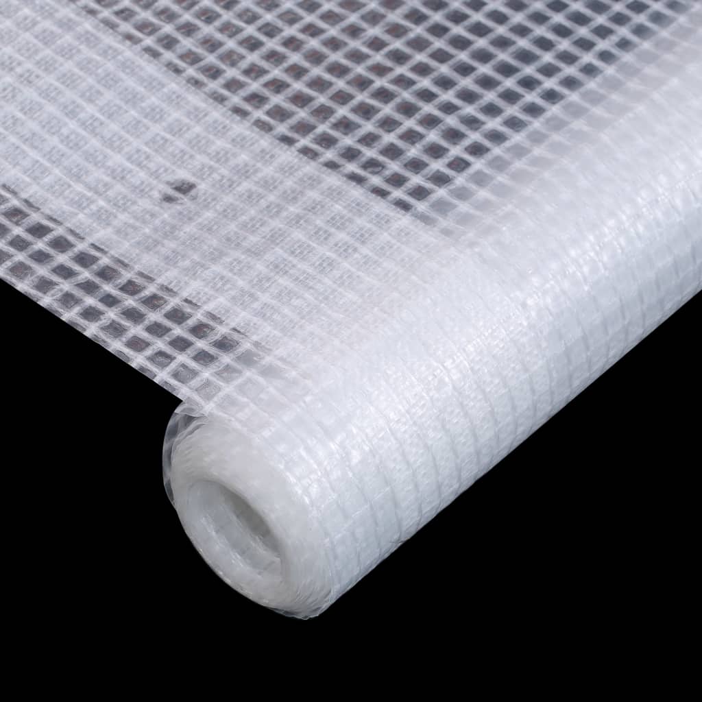 vidaXL Bâche Leno 260 g/m² 3 x 4 m Blanc