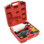vidaXL Jeu de remplisseurs d'huile moteur 15 pcs