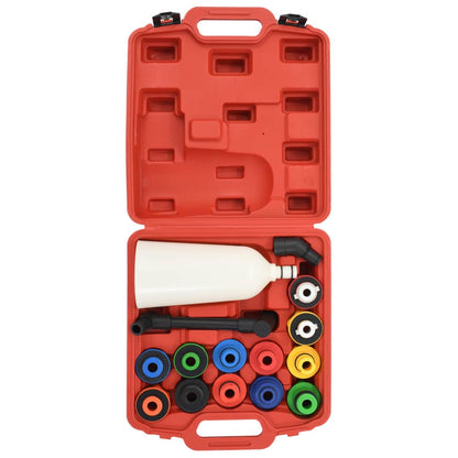 vidaXL Jeu de remplisseurs d'huile moteur 15 pcs