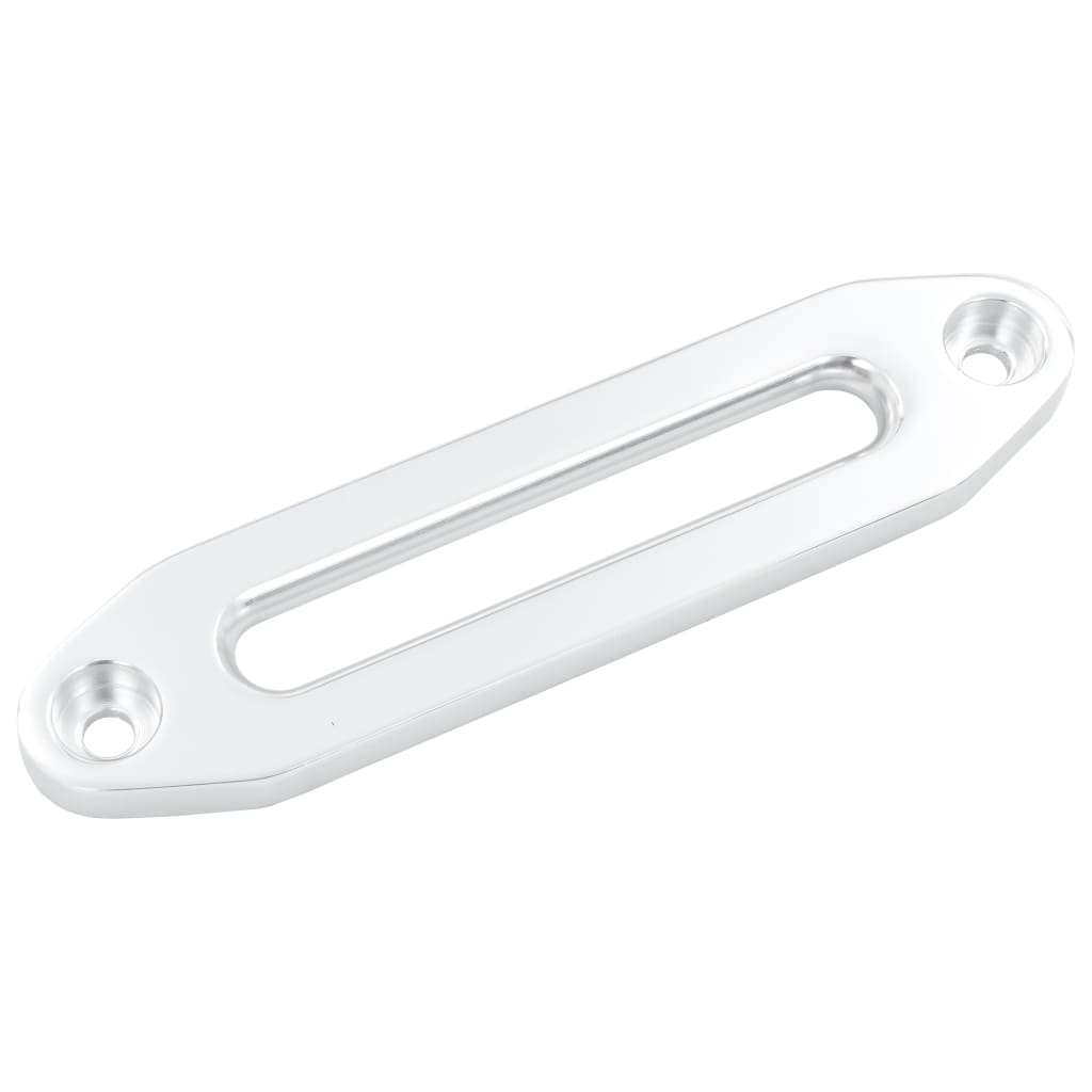 vidaXL Guide-câble Argenté 254 mm Aluminium pour treuil