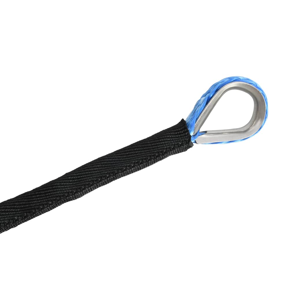 vidaXL Corde de treuil Bleu 5 mm x 9 m