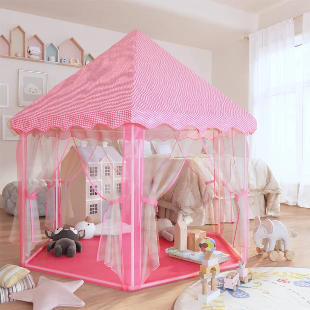 vidaXL Tente de jeu de princesse Rose