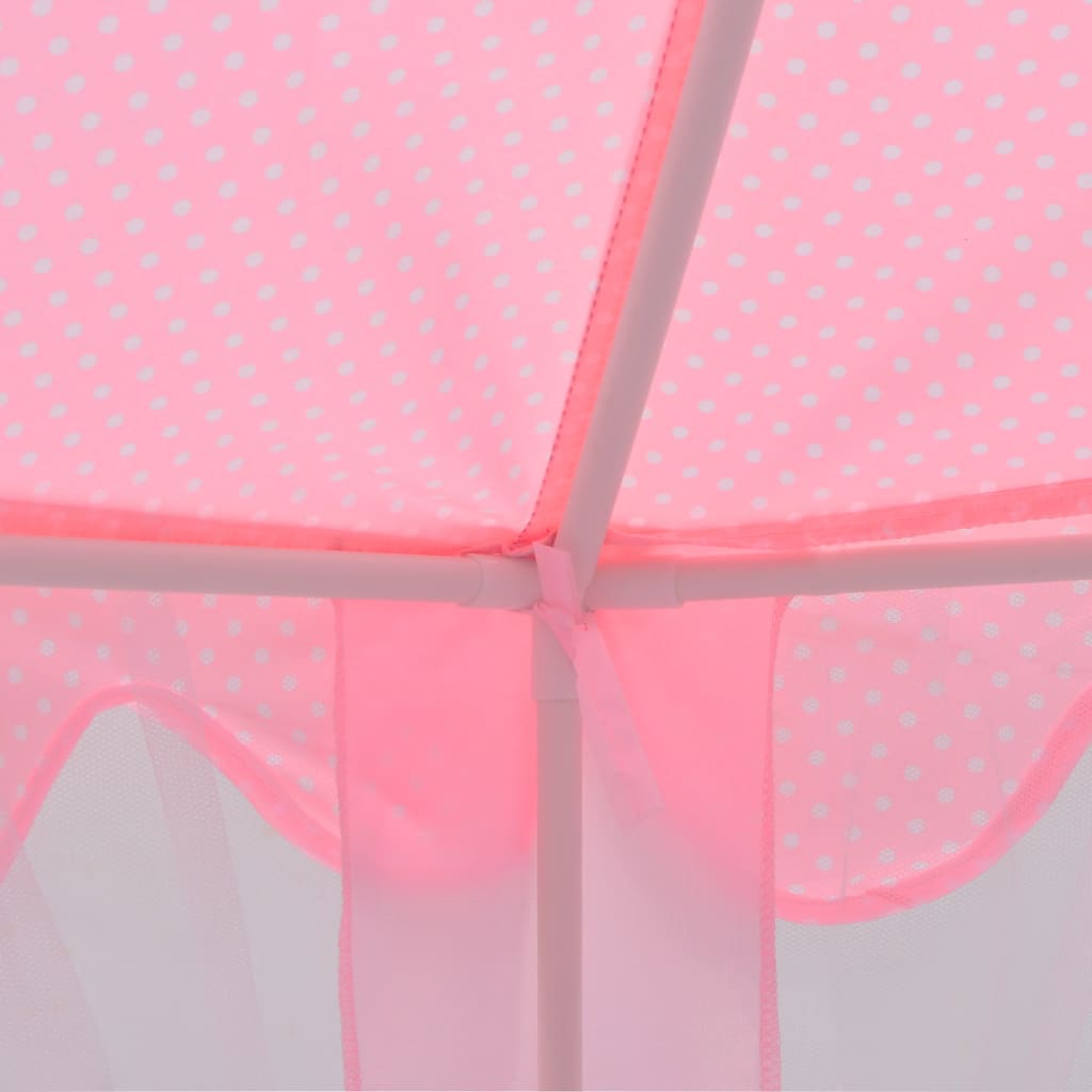 vidaXL Tente de jeu de princesse Rose