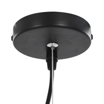 vidaXL 2 pcs Plafonniers Noir et doré Semi-sphérique 40 cm E27