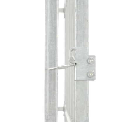 vidaXL Chenil d'extérieur pour chiens 200 x 400 x 100 cm
