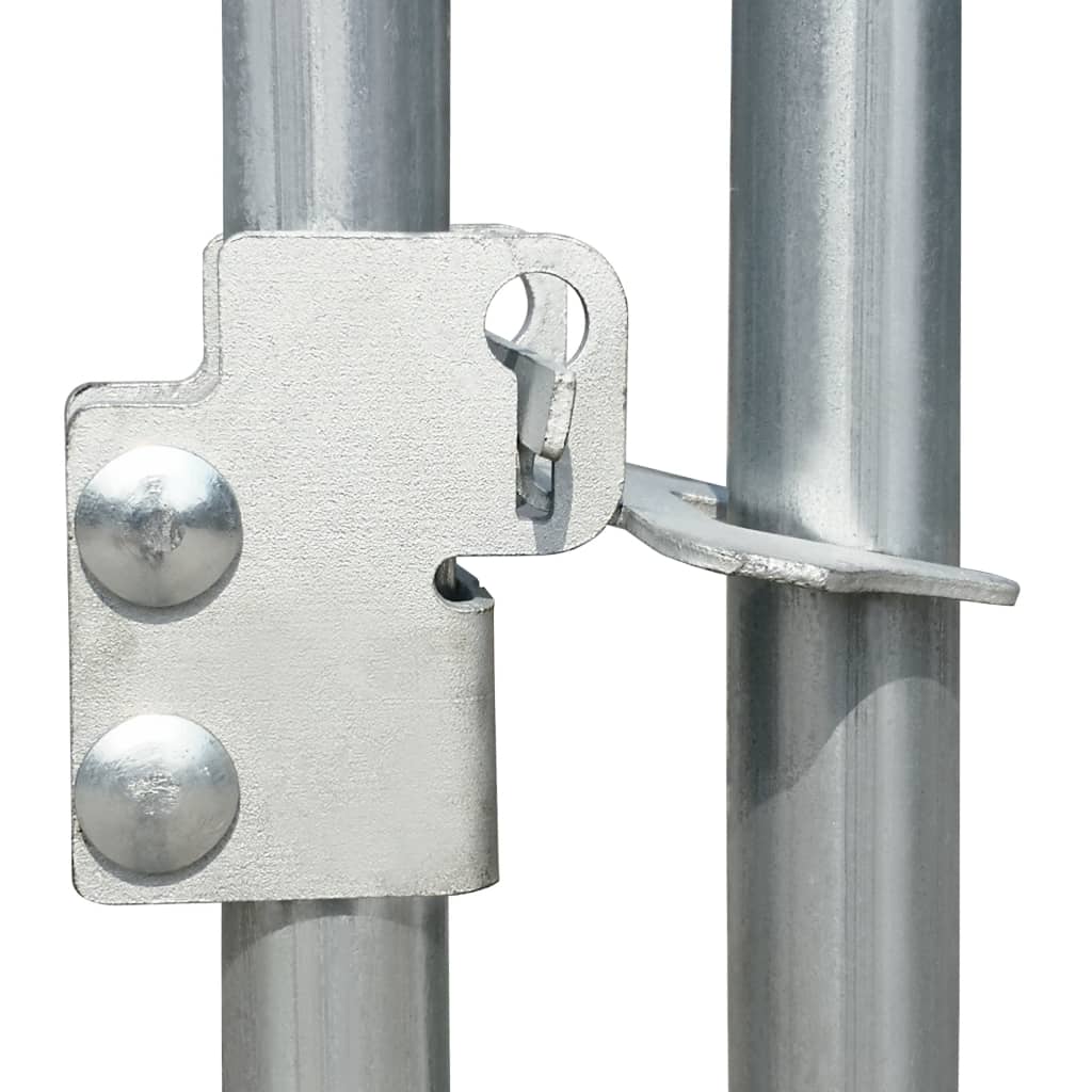 vidaXL Poulailler 3 x 1 x 1,5 m Acier galvanisé