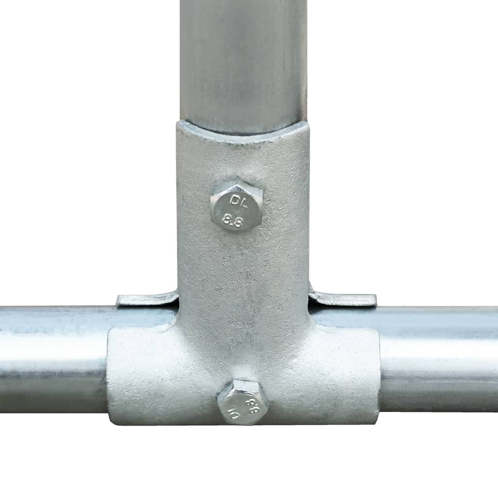 vidaXL Poulailler 3 x 1 x 1,5 m Acier galvanisé