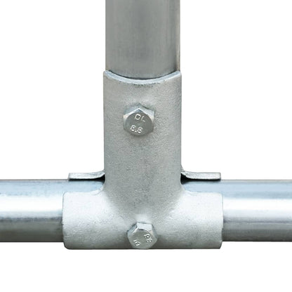 vidaXL Poulailler 3 x 1 x 1,5 m Acier galvanisé