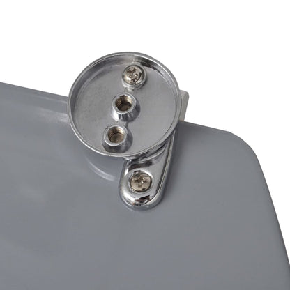 vidaXL Sièges de toilette avec couvercles 2 pcs MDF Pierres