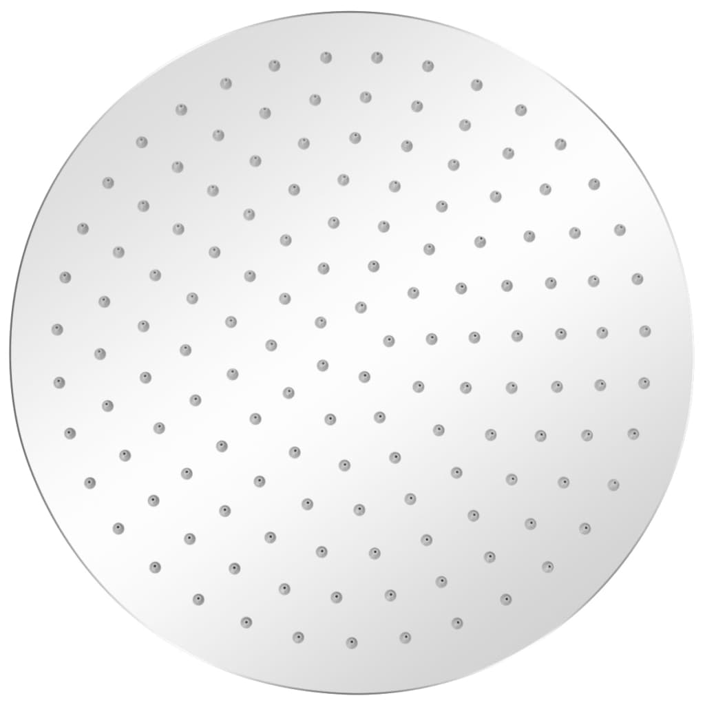 vidaXL Pomme de douche plongeante 2 pcs Acier inoxydable Ø 30 cm
