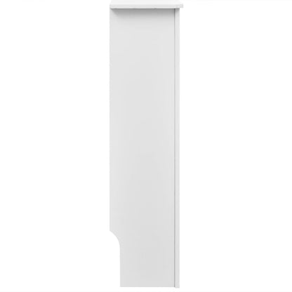 vidaXL Cache-radiateurs 2 pcs blanc MDF 112 cm