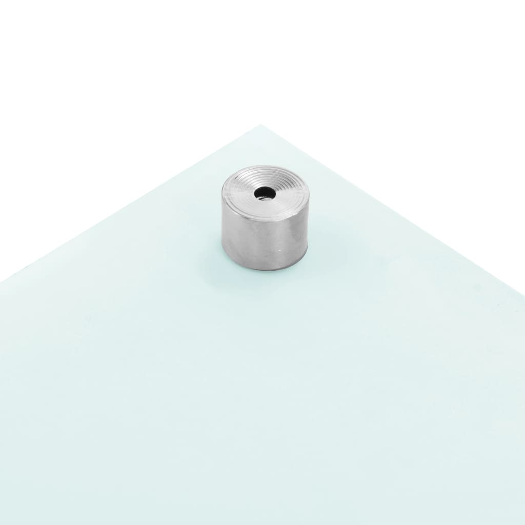 vidaXL Dosseret de cuisine Blanc 90x60 cm Verre trempé