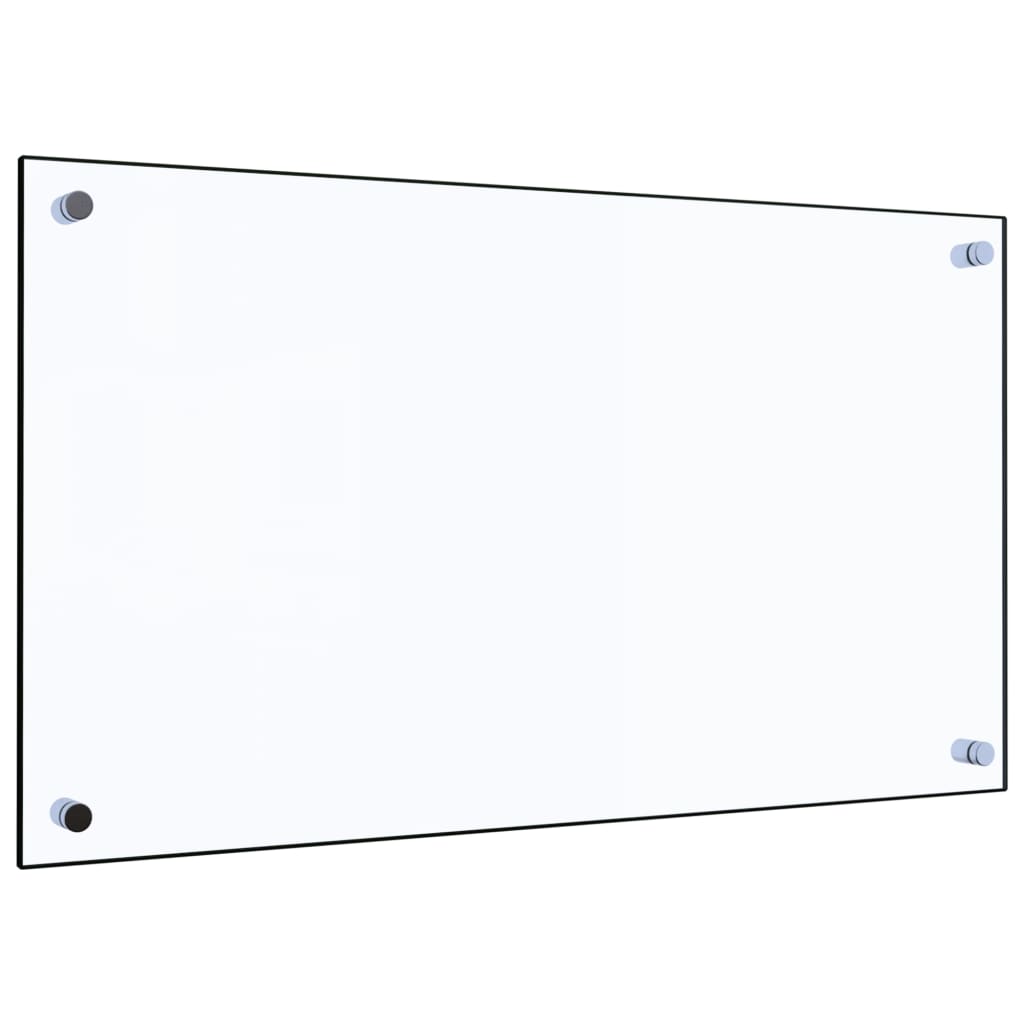 vidaXL Dosseret de cuisine Transparent 70x40 cm Verre trempé