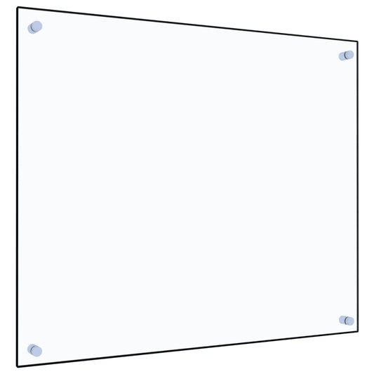 vidaXL Dosseret de cuisine Transparent 70x60 cm Verre trempé