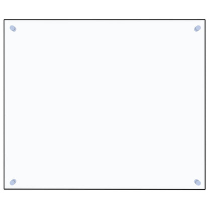 vidaXL Dosseret de cuisine Transparent 70x60 cm Verre trempé