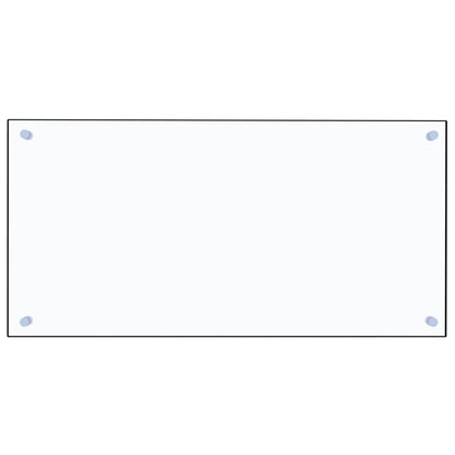 vidaXL Dosseret de cuisine Transparent 80x40 cm Verre trempé