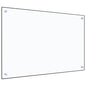 vidaXL Dosseret de cuisine Transparent 90x60 cm Verre trempé