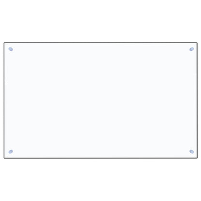 vidaXL Dosseret de cuisine Transparent 100x60 cm Verre trempé