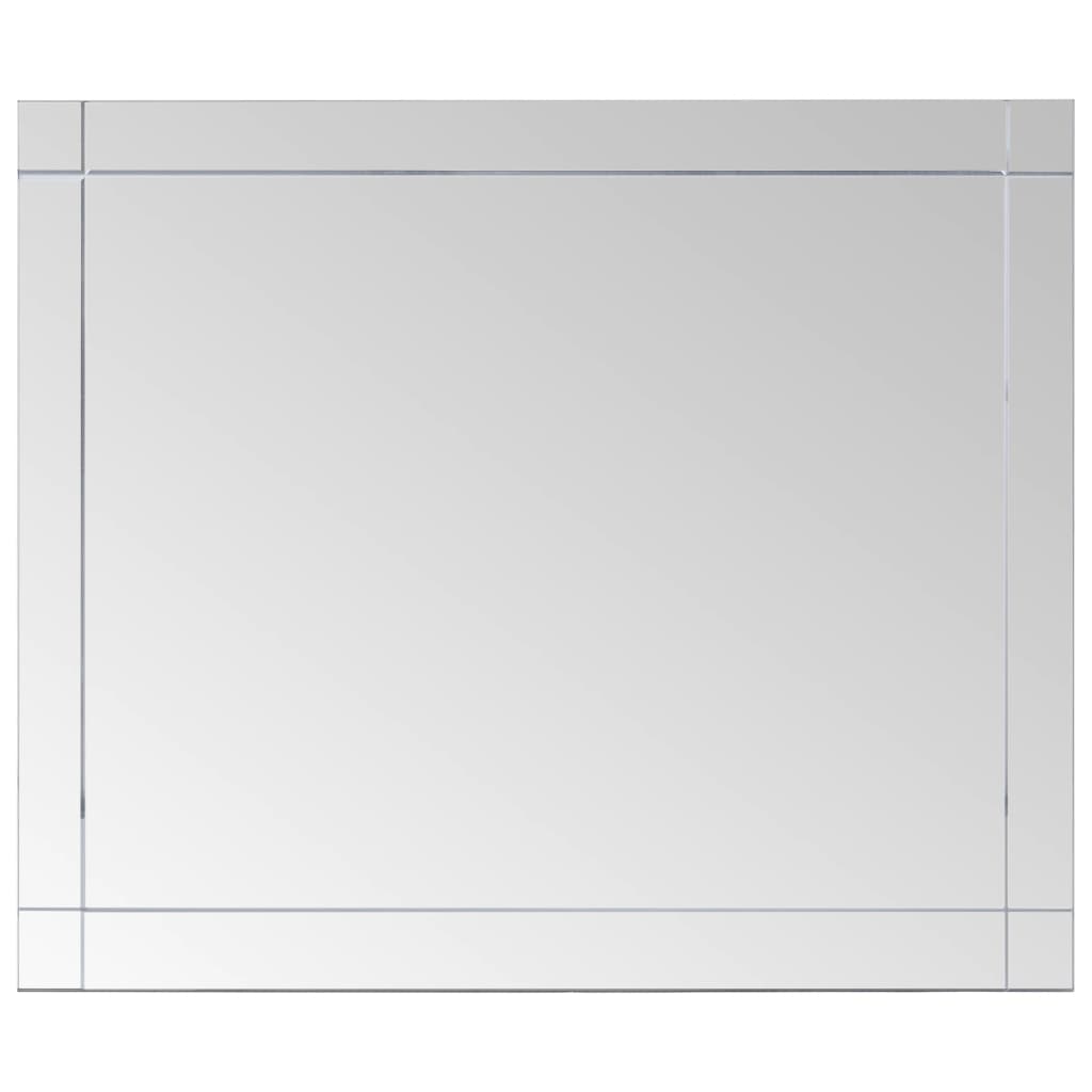vidaXL Miroir mural 80x60 cm Verre