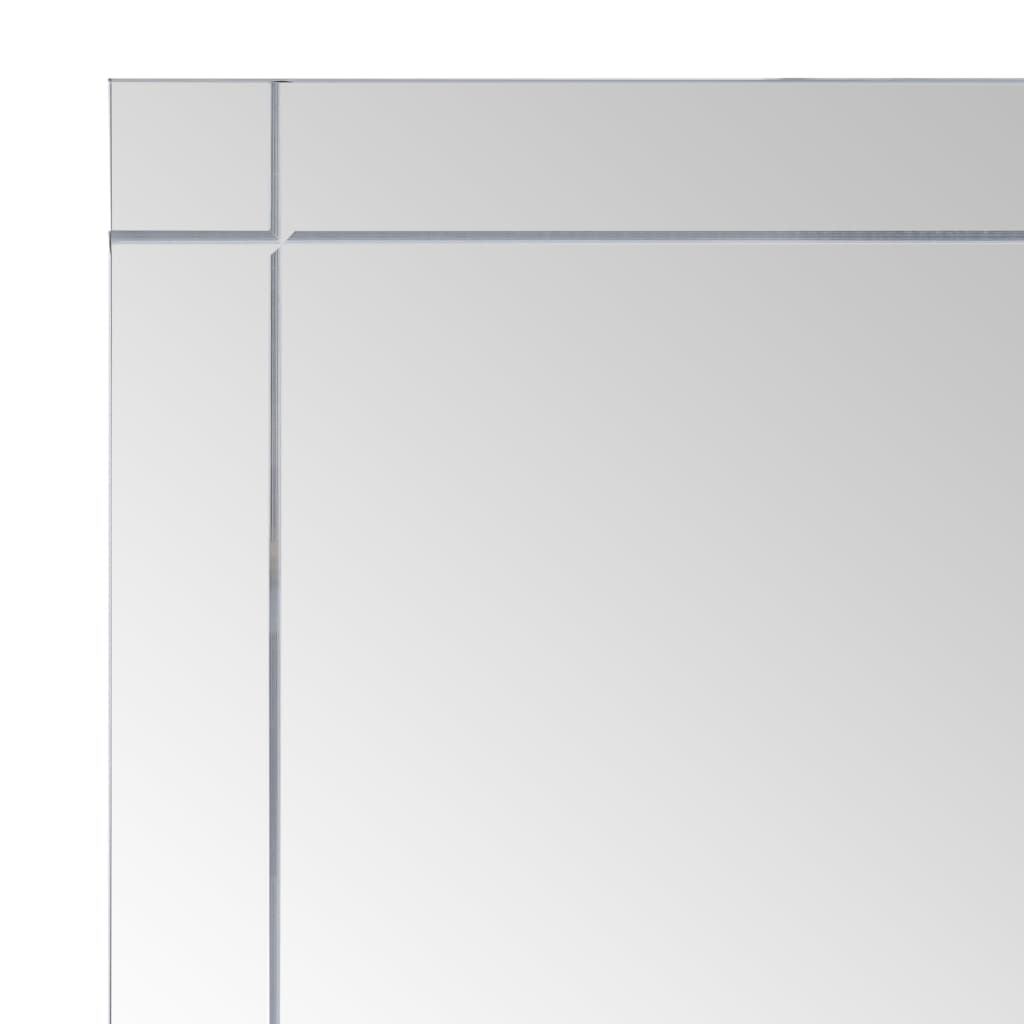 vidaXL Miroir mural 80x60 cm Verre