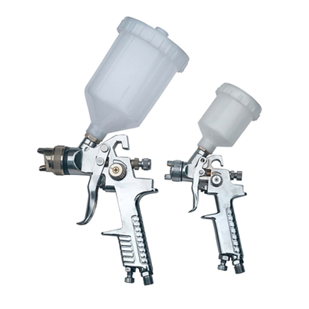 vidaXL Pistolets de pulvérisation HVLP 2 pcs