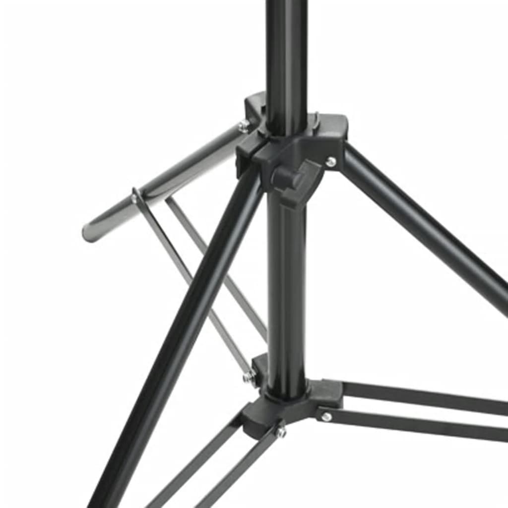 vidaXL Système de toile de fond télescopique 155-300 cm