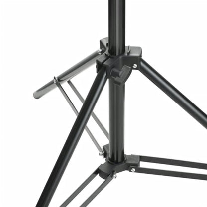 vidaXL Système de toile de fond télescopique 155-300 cm