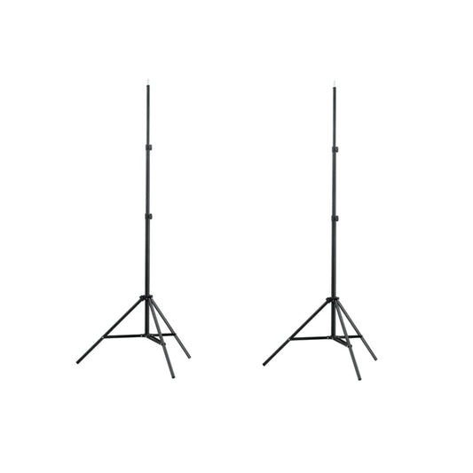 vidaXL Supports de lumière 2 pcs Hauteur 78-210 cm