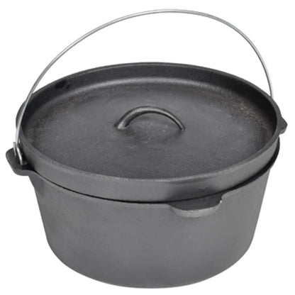 Casserole de cuisson en fonte type four hollandais