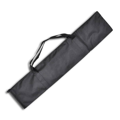 vidaXL Système de support de toile de fond de photo 600 x 300 cm Noir