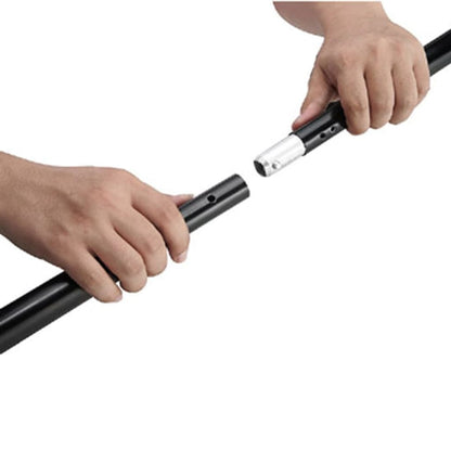 vidaXL Système de support de toile de fond de photo 600 x 300 cm Noir