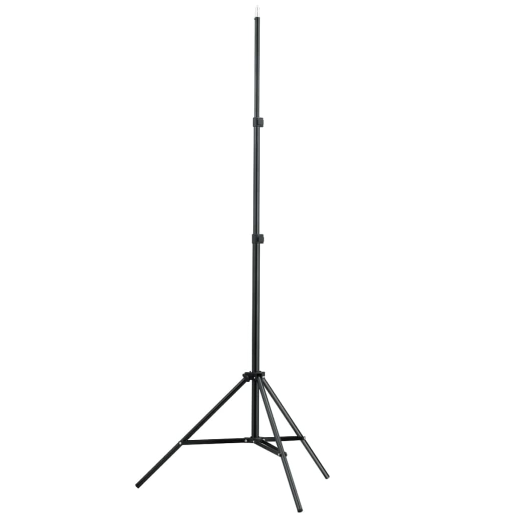 vidaXL Système de support de toile de fond 500 x 300 cm Vert