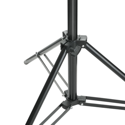 vidaXL Système de support de toile de fond 500 x 300 cm Vert