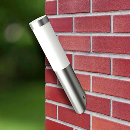 vidaXL Applique murale d'extérieur 2 pcs Acier inoxydable