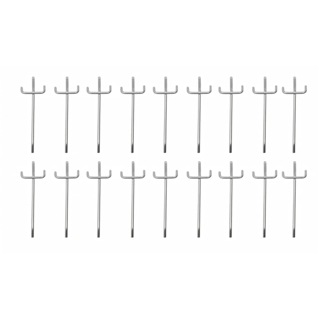 vidaXL Panneau perforé de porte-outils