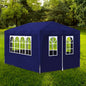 vidaXL Tente de réception 3 x 4 m Bleu