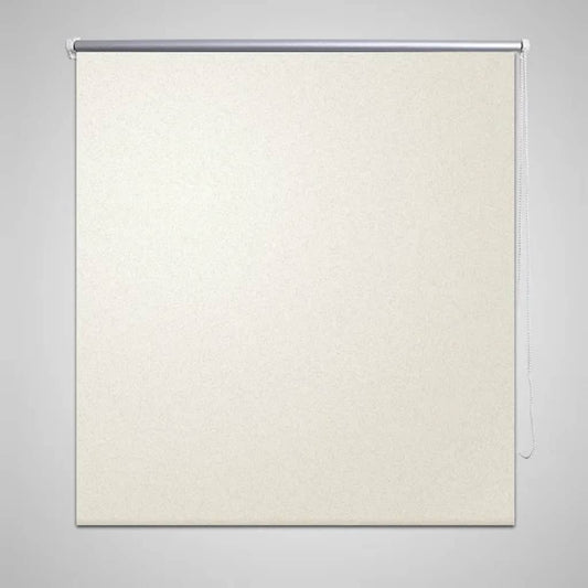 Store enrouleur occultant 140 x 230 cm crème