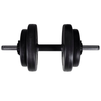 Kit de barre d'haltère et 2 haltères 605kg