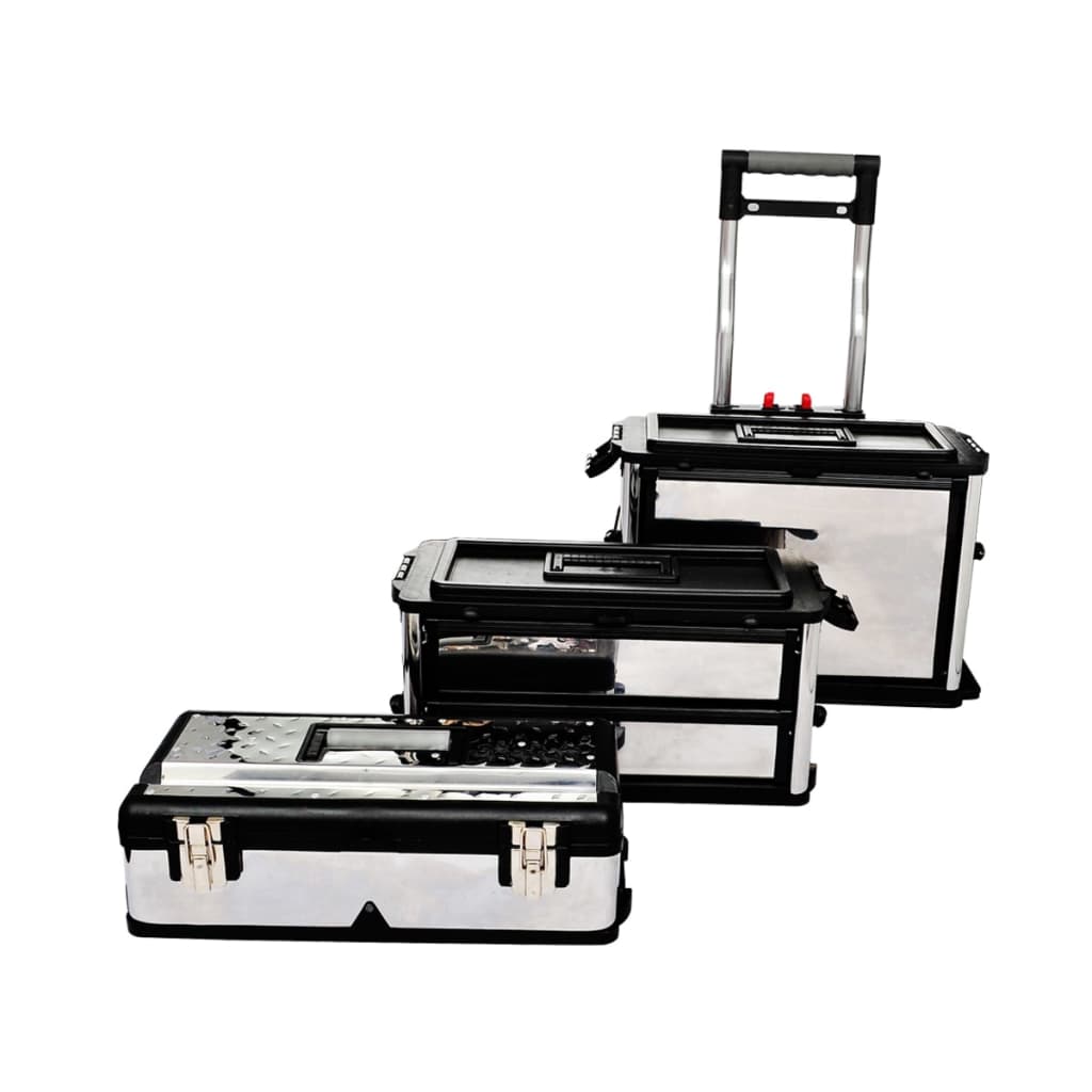 vidaXL Boîte à outils 3 parties