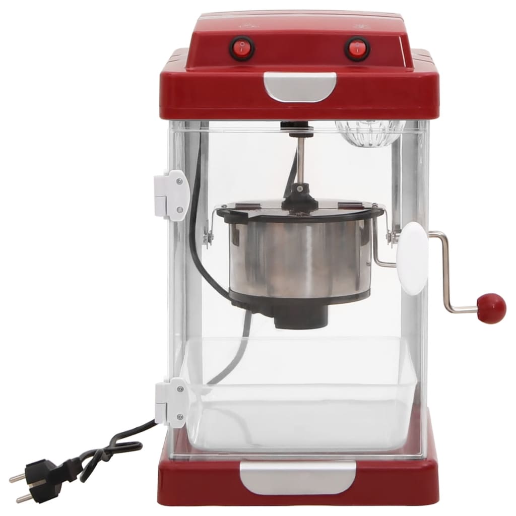 vidaXL Machine à pop-corn 2,5 oz