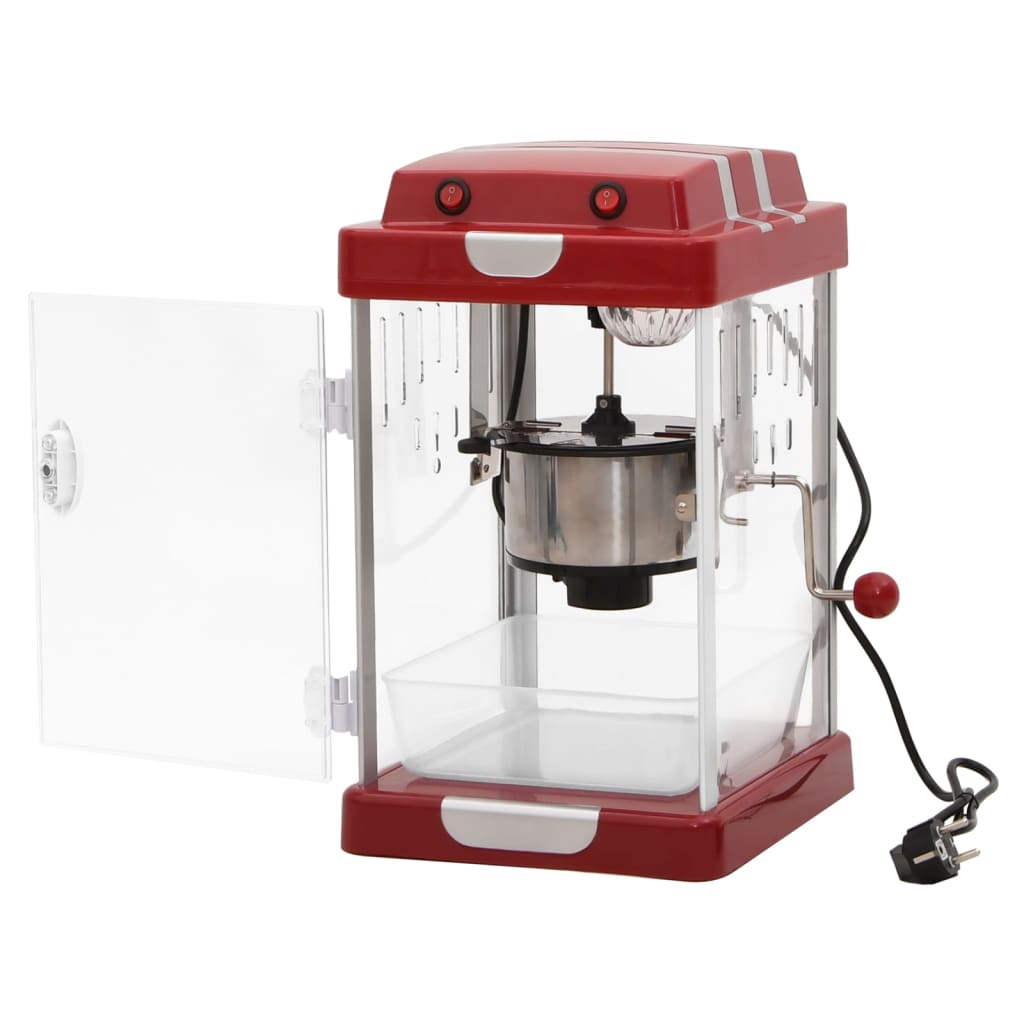 vidaXL Machine à pop-corn 2,5 oz
