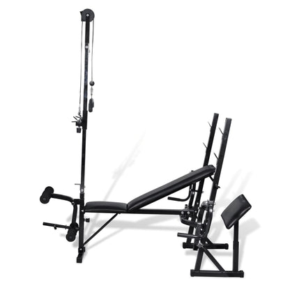 vidaXL Banc de musculation