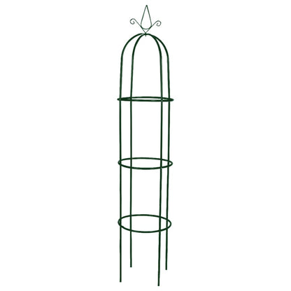 vidaXL Arche de jardin en forme de tour 2 pcs