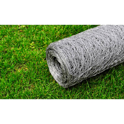 vidaXL Grillage pour volière Acier galvanisé 25 x 0,75 m Argenté